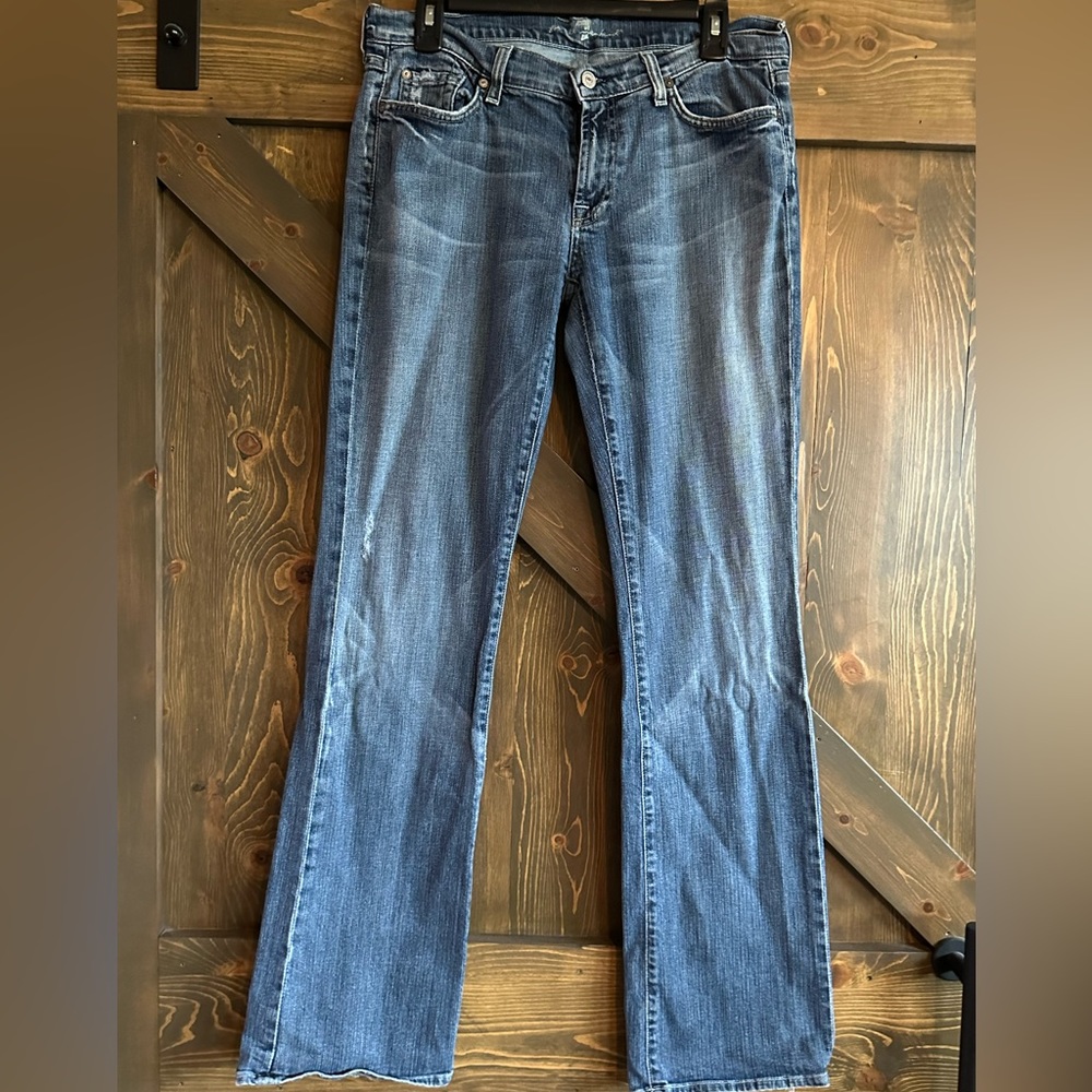 7 FOR ALL MANKIND denim. Sz 32